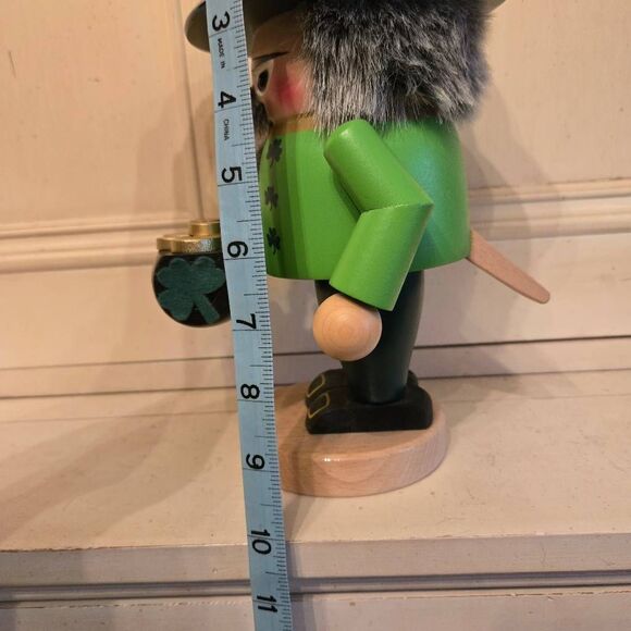 Steinbach Leprechaun Nutcracker Troll Gnome Irish German Handmade Signed - Picture 7 of 9
